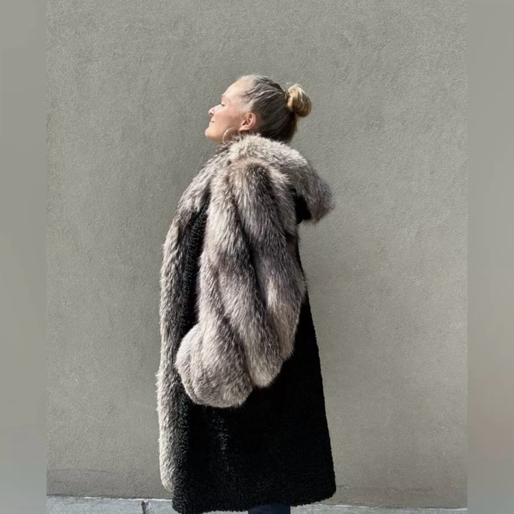 Vintage fur coat